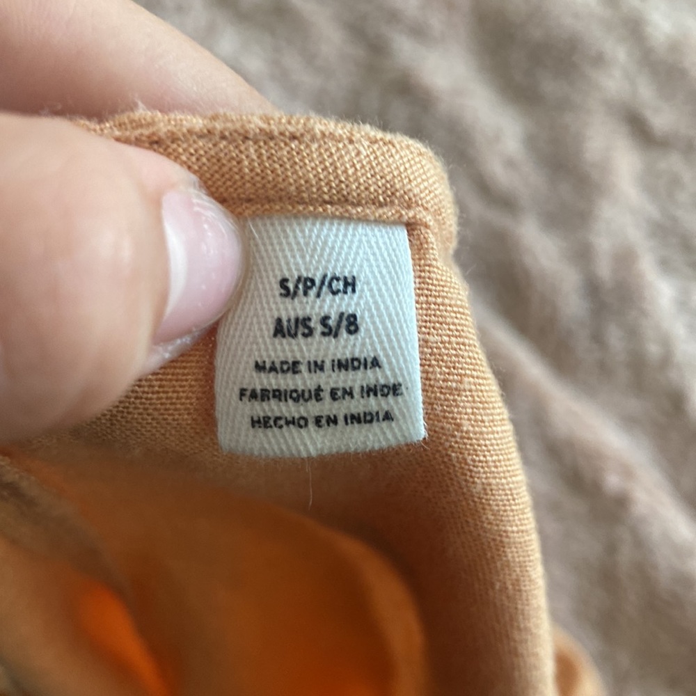 Orange Roxy Overalls - Picture 3 of 4
